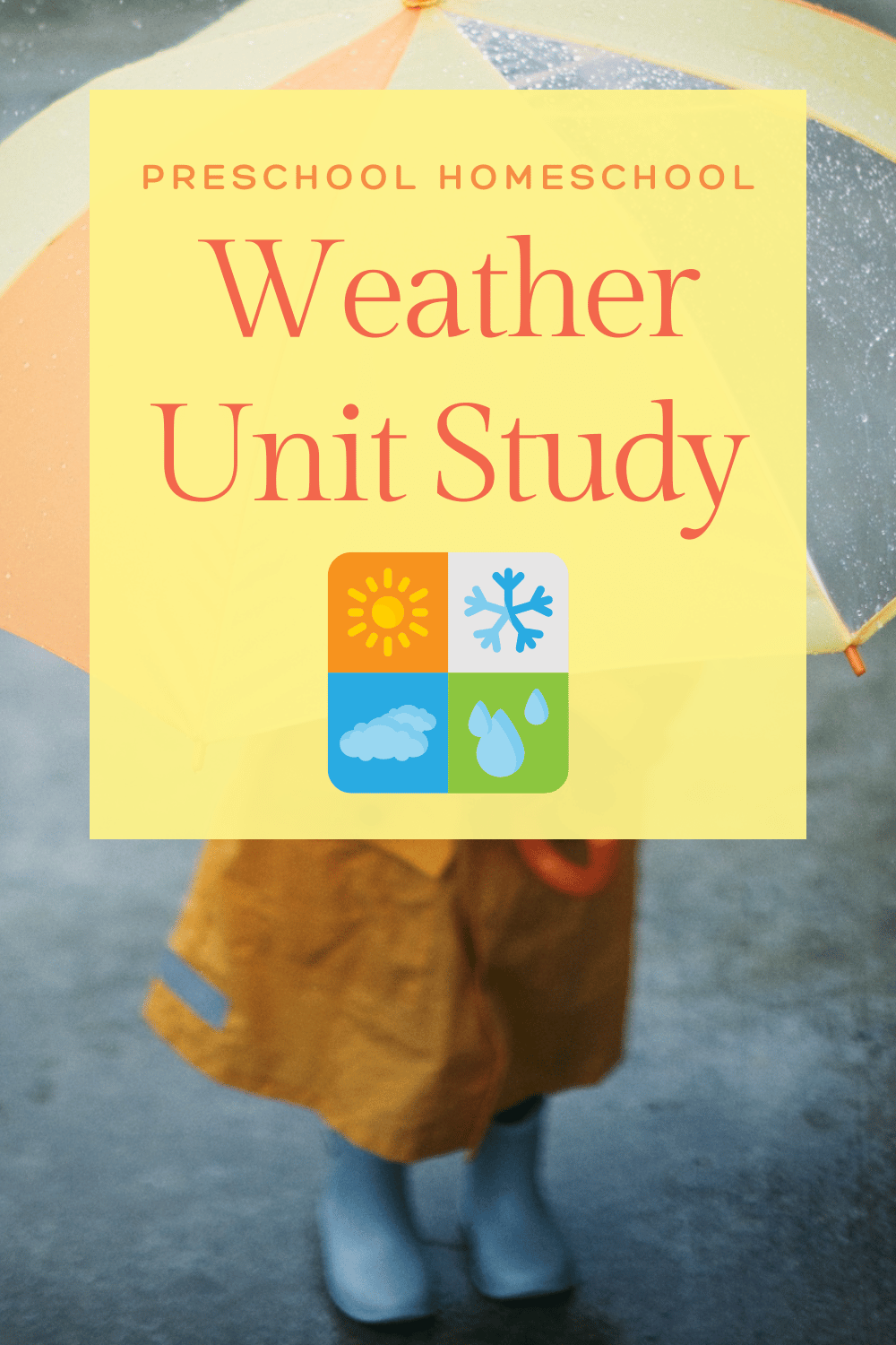 Weather Preschool Homeschool