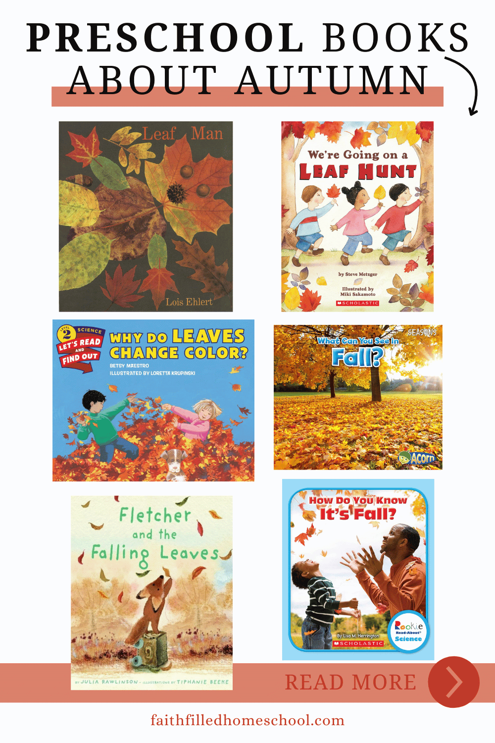 preschool books about autumn