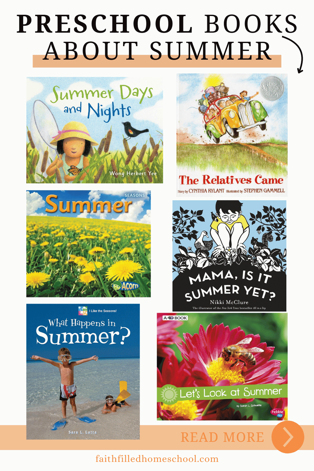 summer unit study preschool